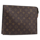 LOUIS VUITTON Monogram Poche Toilette 26 Pouch M47542 LV Auth 211491V-1