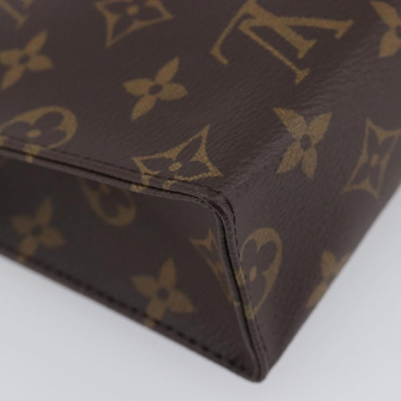 LOUIS VUITTON Monogram Poche Toilette 26 Pouch M47542 LV Auth 211491V