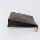 LOUIS VUITTON Monogram Poche Toilette 26 Pouch M47542 LV Auth 211491V-4