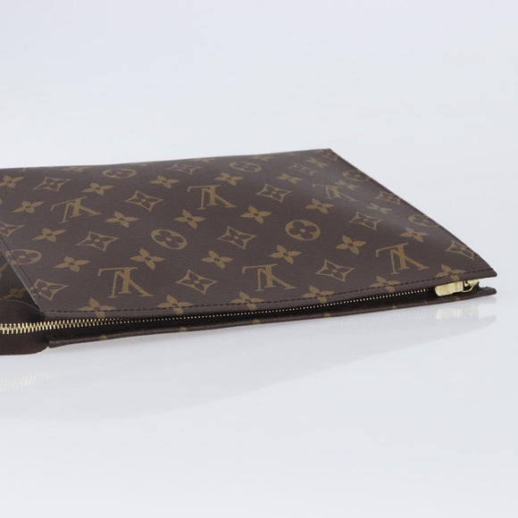 LOUIS VUITTON Monogram Poche Toilette 26 Pouch M47542 LV Auth 211491V