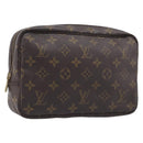 LOUIS VUITTON Monogram Trousse Toilette 23 Clutch Bag M47524 LV Auth 211492A-1