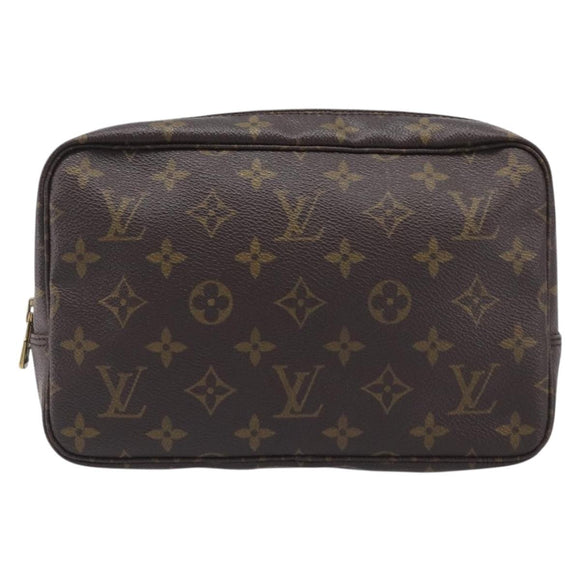 LOUIS VUITTON Monogram Trousse Toilette 23 Clutch Bag M47524 LV Auth 211492A