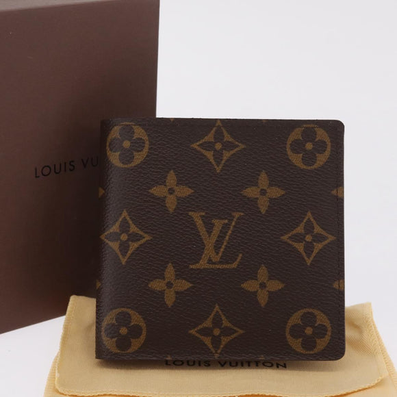 LOUIS VUITTON Monogram Porte Billet Cartes Credit Wallet M60879 LV Auth 211501V