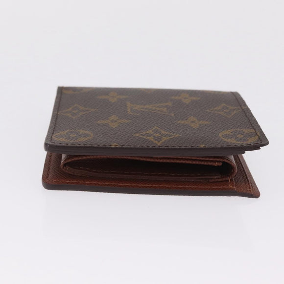 LOUIS VUITTON Monogram Porte Billet Cartes Credit Wallet M60879 LV Auth 211501V