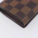 LOUIS VUITTON Damier Ebene Portefeuille Tresor Wallet N61736 LV Auth 211506V-11