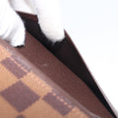 LOUIS VUITTON Damier Ebene Portefeuille Tresor Wallet N61736 LV Auth 211506V-17