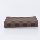LOUIS VUITTON Damier Ebene Portefeuille Tresor Wallet N61736 LV Auth 211506V-6