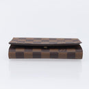 LOUIS VUITTON Damier Ebene Portefeuille Tresor Wallet N61736 LV Auth 211506V-7