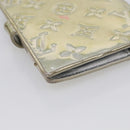 LOUIS VUITTON Monogram Miroir Agenda PM Day Cover Argent R20963 LV Auth 211509A-11