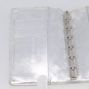 LOUIS VUITTON Monogram Miroir Agenda PM Day Cover Argent R20963 LV Auth 211509A-17