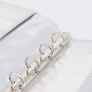 LOUIS VUITTON Monogram Miroir Agenda PM Day Cover Argent R20963 LV Auth 211509A-21
