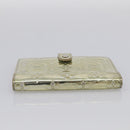 LOUIS VUITTON Monogram Miroir Agenda PM Day Cover Argent R20963 LV Auth 211509A-5