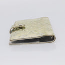 LOUIS VUITTON Monogram Miroir Agenda PM Day Cover Argent R20963 LV Auth 211509A-6