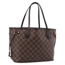 LOUIS VUITTON Damier Ebene Neverfull PM Tote Bag N51109 LV Auth 211517V-1