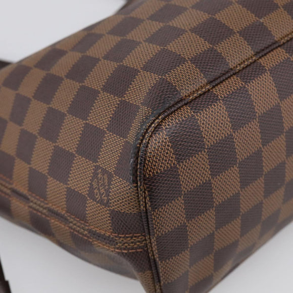 LOUIS VUITTON Damier Ebene Neverfull PM Tote Bag N51109 LV Auth 211517V