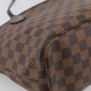 LOUIS VUITTON Damier Ebene Neverfull PM Tote Bag N51109 LV Auth 211517V-13