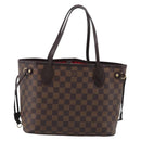LOUIS VUITTON Damier Ebene Neverfull PM Tote Bag N51109 LV Auth 211517V-3