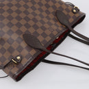 LOUIS VUITTON Damier Ebene Neverfull PM Tote Bag N51109 LV Auth 211517V-6