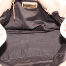 Miu Miu Matelasse Hand Bag Leather 2way Beige Gold Tone Auth 211519V-25