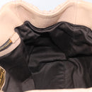 Miu Miu Matelasse Hand Bag Leather 2way Beige Gold Tone Auth 211519V-26
