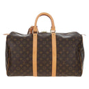LOUIS VUITTON Monogram Keepall 45 Boston Bag M41428 LV Auth 211524V-2