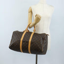 LOUIS VUITTON Monogram Keepall 45 Boston Bag M41428 LV Auth 211524V-24