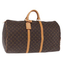 LOUIS VUITTON Monogram Keepall 60 Boston Bag M41422 LV Auth 211528V-1
