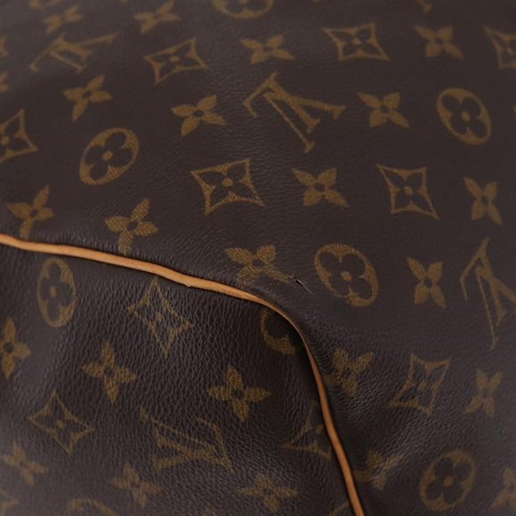 LOUIS VUITTON Monogram Keepall 60 Boston Bag M41422 LV Auth 211528V