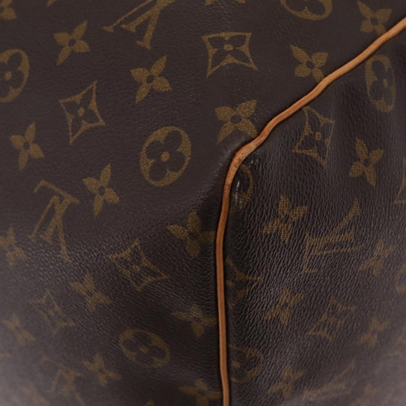 LOUIS VUITTON Monogram Keepall 60 Boston Bag M41422 LV Auth 211528V