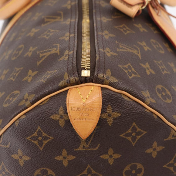 LOUIS VUITTON Monogram Keepall 60 Boston Bag M41422 LV Auth 211528V