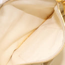 PRADA Canapa GM Hand Bag Canvas Beige Blue Auth 211531V-22