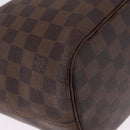 LOUIS VUITTON Damier Ebene Neverfull MM Tote Bag N51105 LV Auth 211535-14