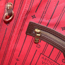 LOUIS VUITTON Damier Ebene Neverfull MM Tote Bag N51105 LV Auth 211535-27
