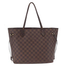 LOUIS VUITTON Damier Ebene Neverfull MM Tote Bag N51105 LV Auth 211535-3