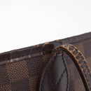 LOUIS VUITTON Damier Ebene Neverfull MM Tote Bag N51105 LV Auth 211535-33