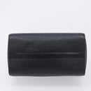 LOUIS VUITTON Epi Speedy 25 Hand Bag Black M59042 LV Auth 211537V-10