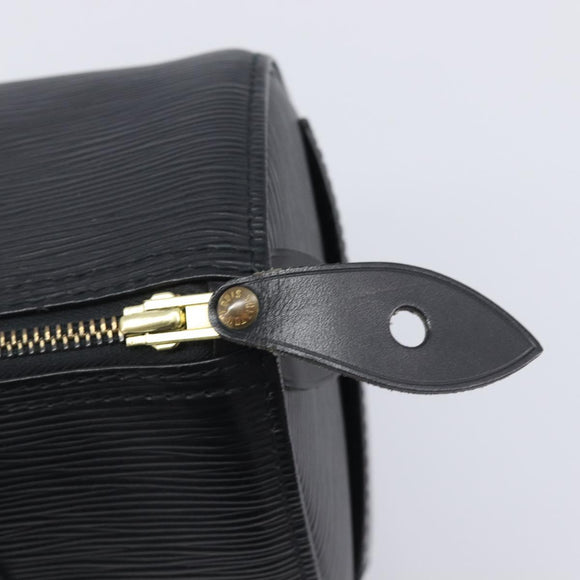 LOUIS VUITTON Epi Speedy 25 Hand Bag Black M59042 LV Auth 211537V