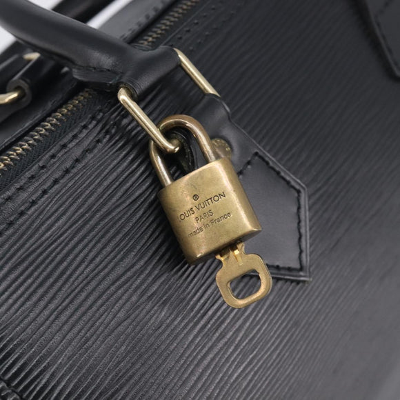 LOUIS VUITTON Epi Speedy 25 Hand Bag Black M59042 LV Auth 211537V