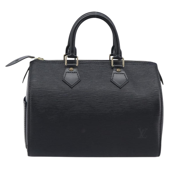 LOUIS VUITTON Epi Speedy 25 Hand Bag Black M59042 LV Auth 211537V