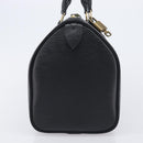 LOUIS VUITTON Epi Speedy 25 Hand Bag Black M59042 LV Auth 211537V-4