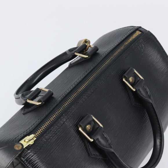 LOUIS VUITTON Epi Speedy 25 Hand Bag Black M59042 LV Auth 211537V