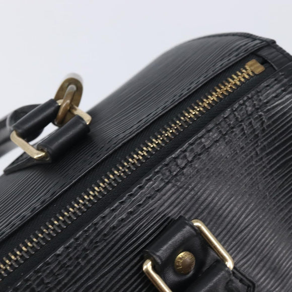 LOUIS VUITTON Epi Speedy 25 Hand Bag Black M59042 LV Auth 211537V