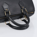 LOUIS VUITTON Epi Speedy 25 Hand Bag Black M59042 LV Auth 211537V-8
