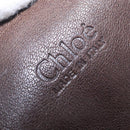 Chloe Paddington Hand Bag Leather Brown Gold Tone Auth 211538A-19