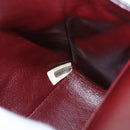 CHANEL Matelasse 23 Chain Shoulder Bag Lamb Skin Black Gold CC Auth 211543SAM-29