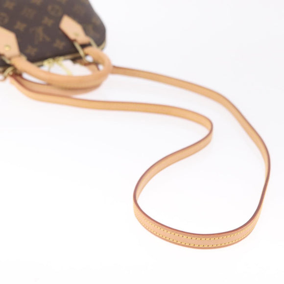 LOUIS VUITTON Monogram Alma BB Hand Bag 2way M53152 LV Auth 211544V
