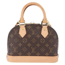 LOUIS VUITTON Monogram Alma BB Hand Bag 2way M53152 LV Auth 211544V-3