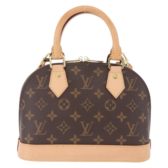 LOUIS VUITTON Monogram Alma BB Hand Bag 2way M53152 LV Auth 211544V