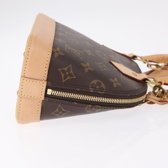 LOUIS VUITTON Monogram Alma BB Hand Bag 2way M53152 LV Auth 211544V