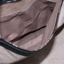 Bottega Veneta INTRECCIATO Hobo Shoulder Bag Leather Black 125787 Auth 211547SAM-19